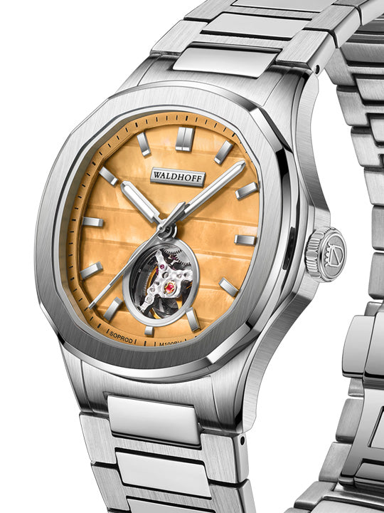 Manufaktur Waldhoff Navigator Swiss Automatic Coral