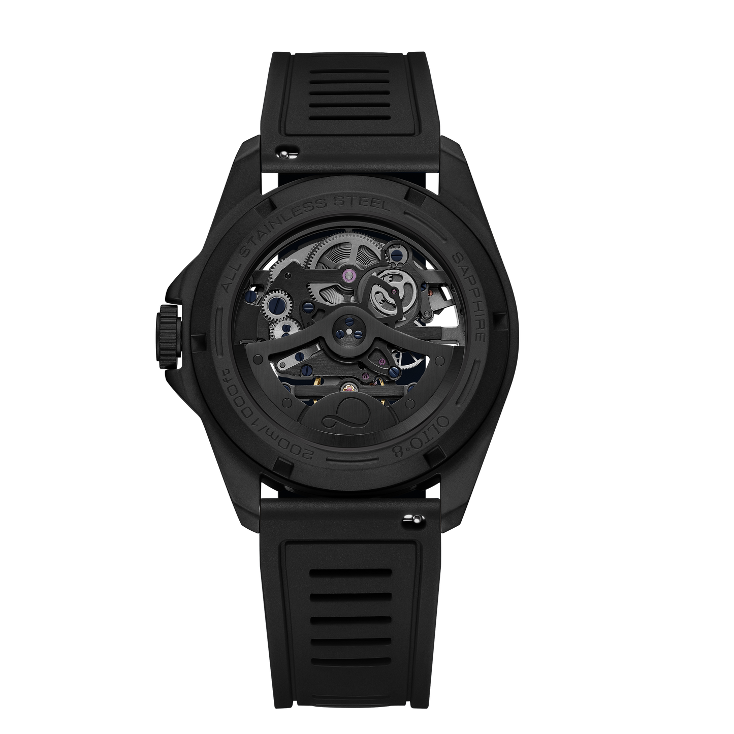 OLTO-8 Tide X Diving Automatic Rust Red