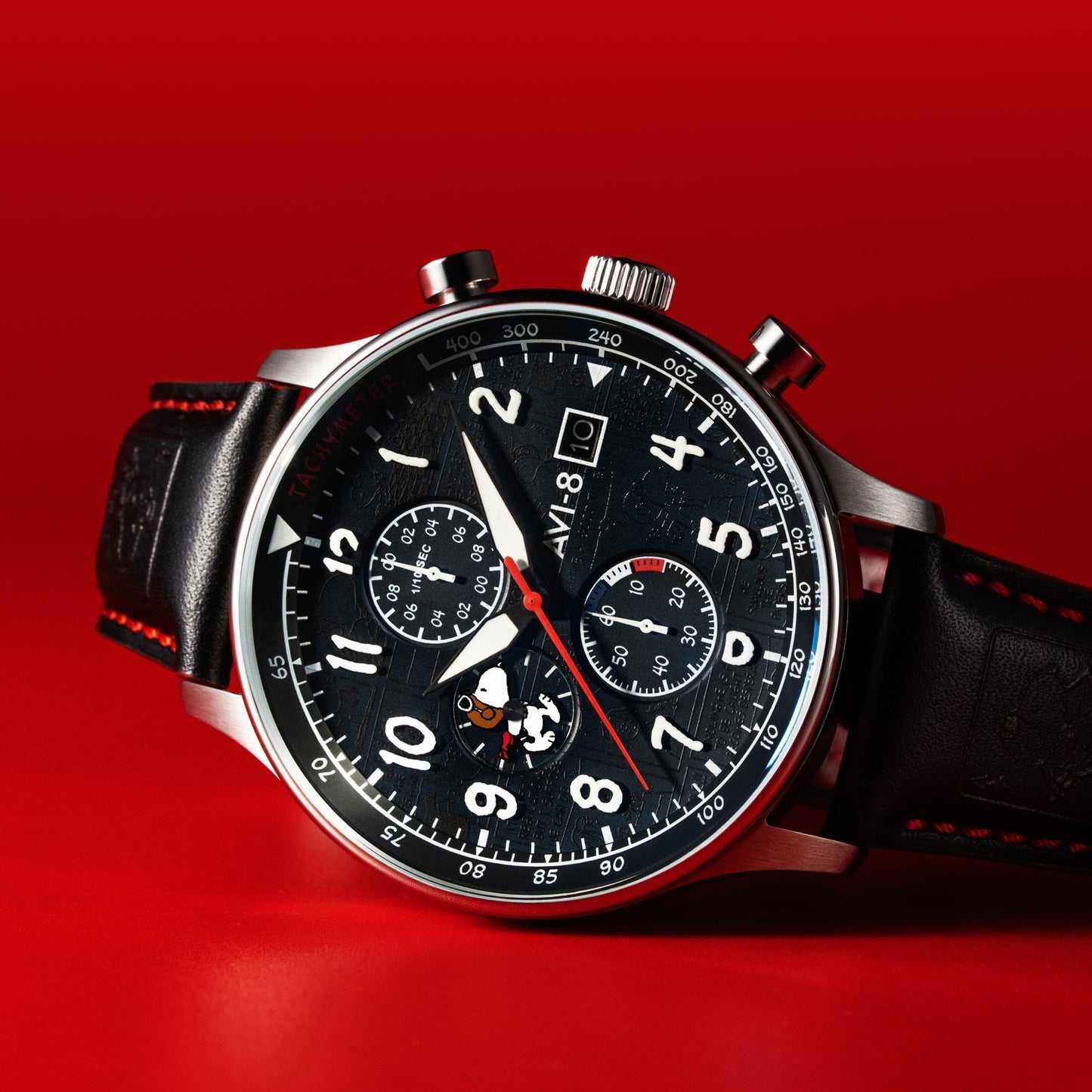 AVI-8 Hawker Hurricane Classic Chrono Peanuts Snoopy Flying Ace Limited Edition