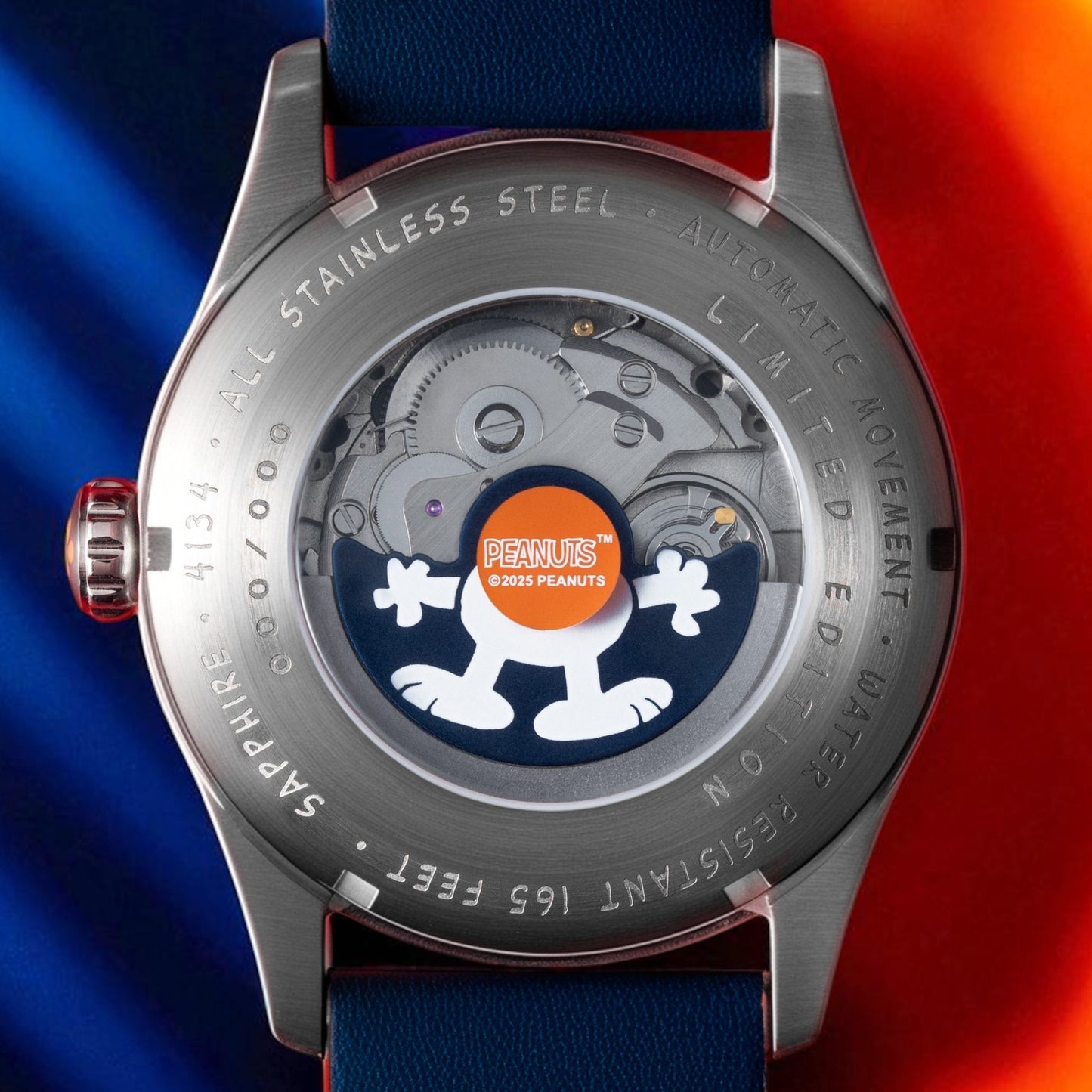 AVI-8 Spitfire Smith Automatic Peanuts Snoopy Flying Ace Limited Edition Beagle Blue