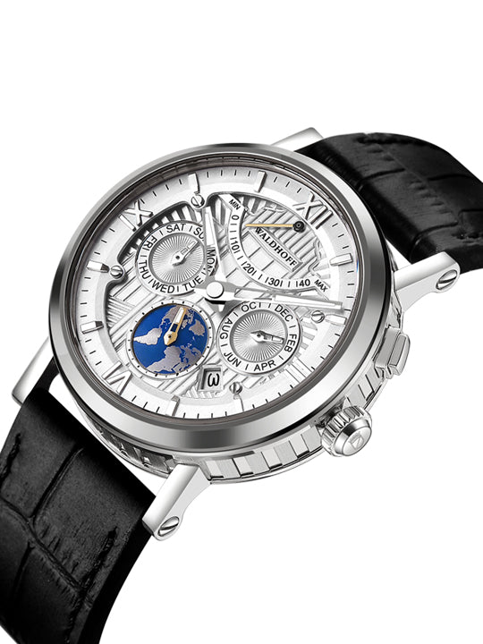 Manufaktur Waldhoff Multimatic Ii Diamond Silver