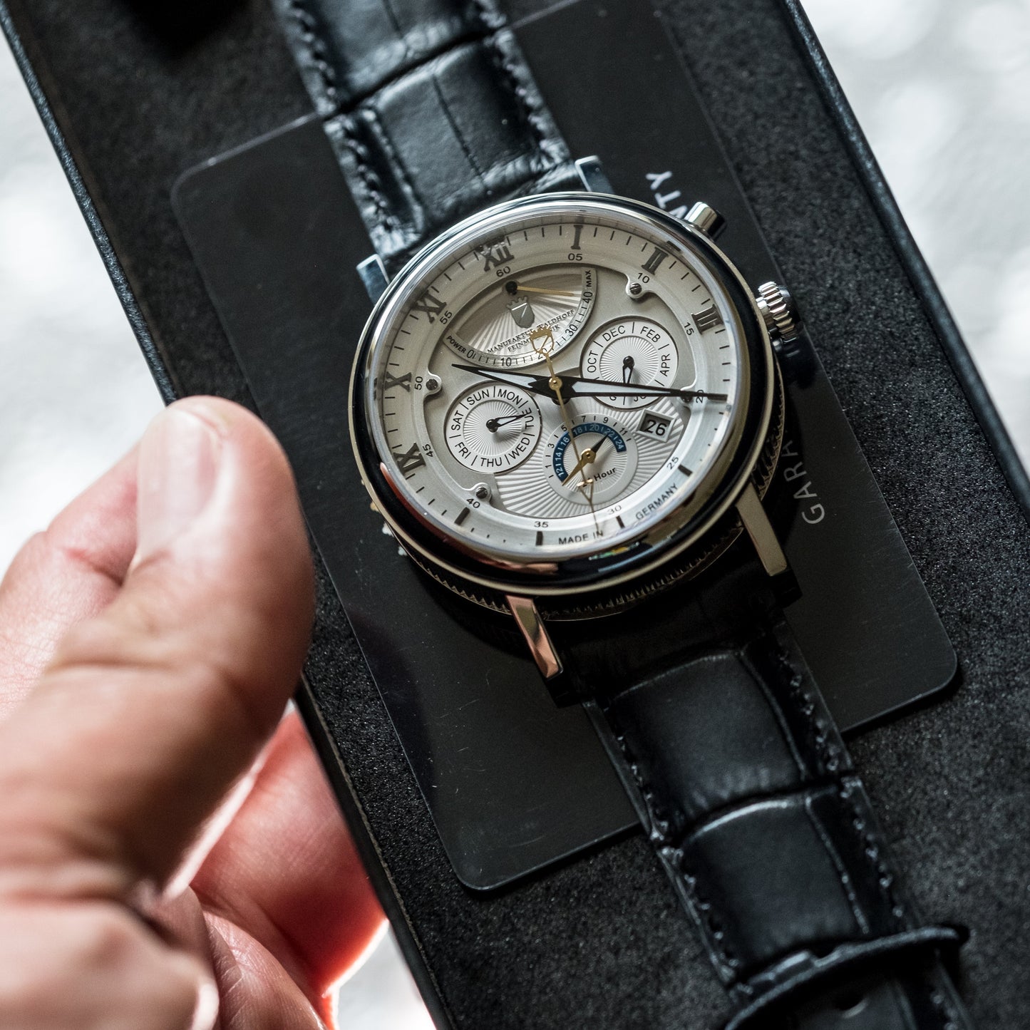 Manufaktur Waldhoff Multimatic Diamond Silver