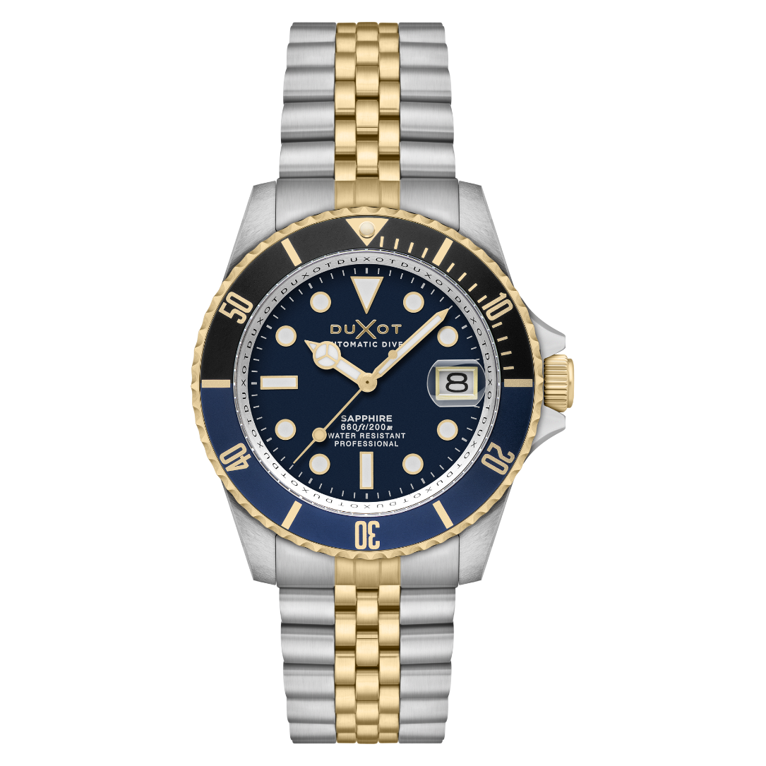 Duxot Atlantica Diver Automatic Two Tone Blue