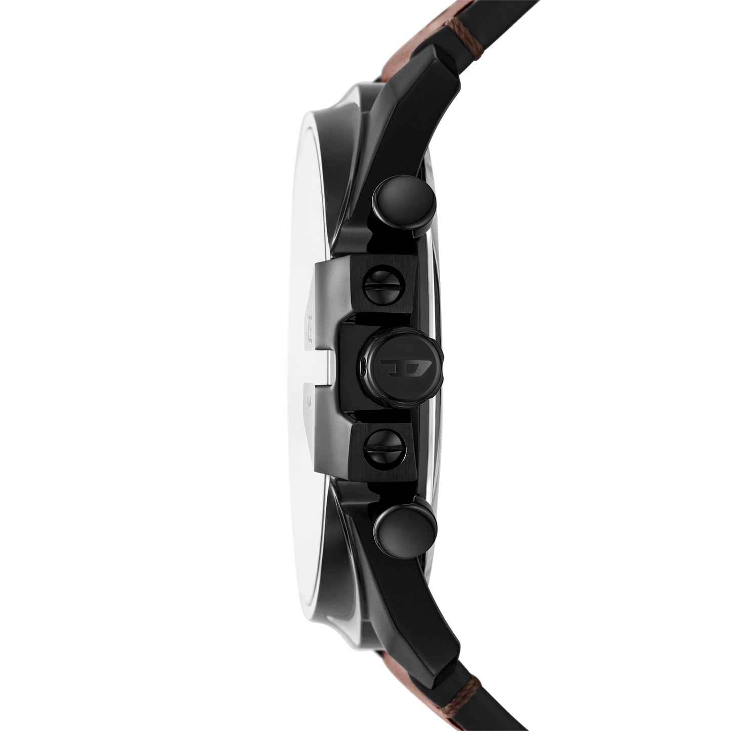 Diesel Mega Chief Slim Chrono Black Brown