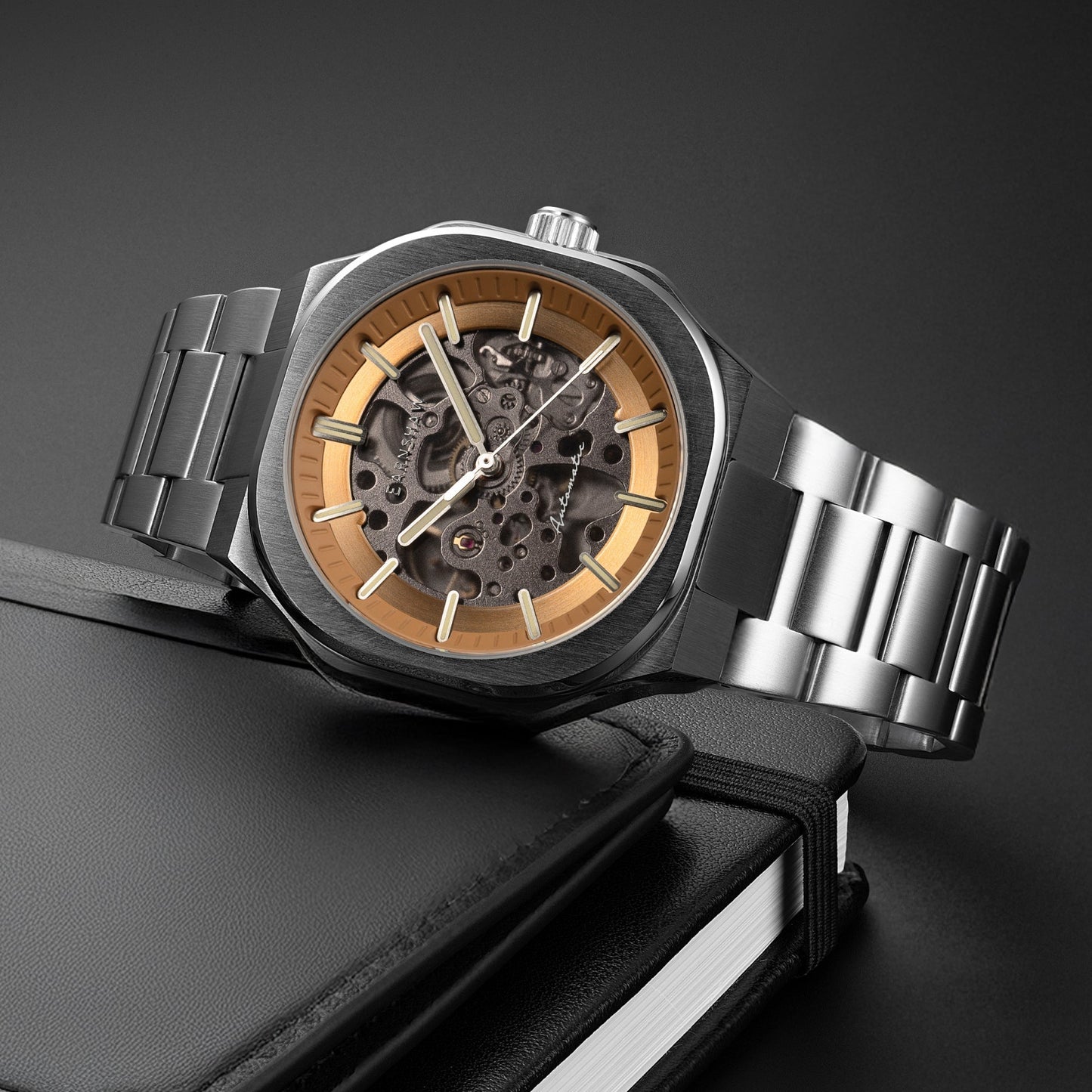 Thomas Earnshaw Discovery Exeter Skeleton Automatic Chino