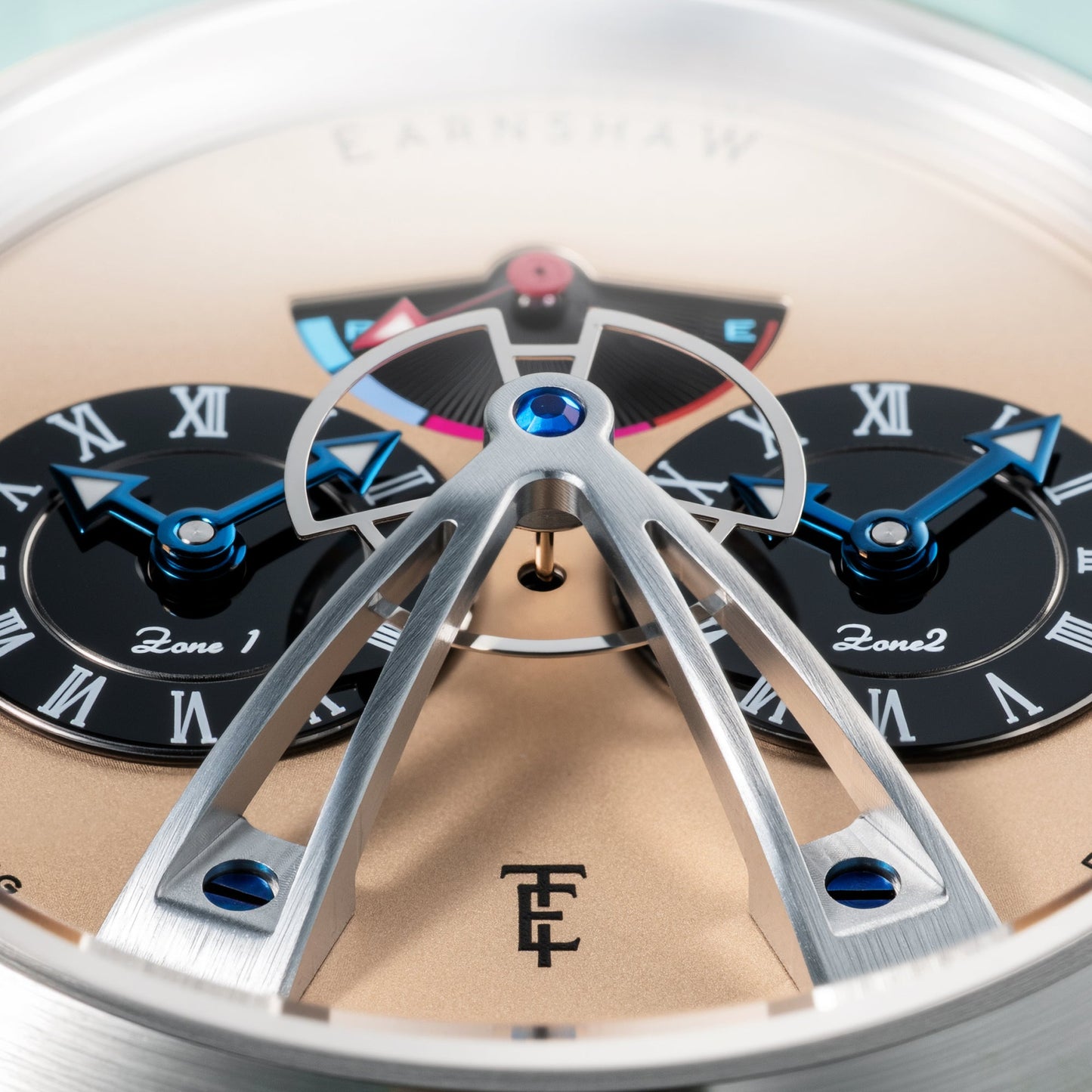 Thomas Earnshaw Heritage Beaufort Power Reserve Dual Time Automatic Ivory Limited Edition