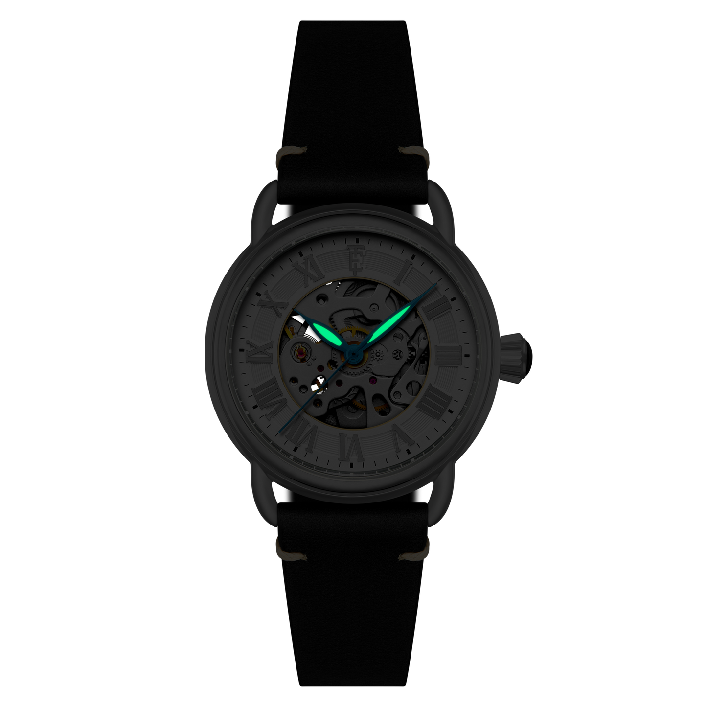 Thomas Earnshaw Heritage Investigator 40 Skeleton Automatic Matte Silver