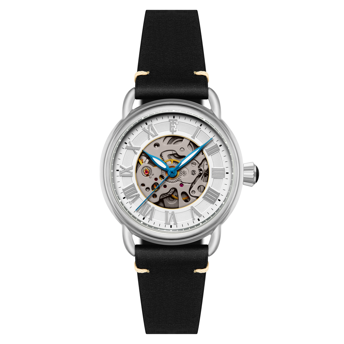 Thomas Earnshaw Heritage Investigator 40 Skeleton Automatic Matte Silver