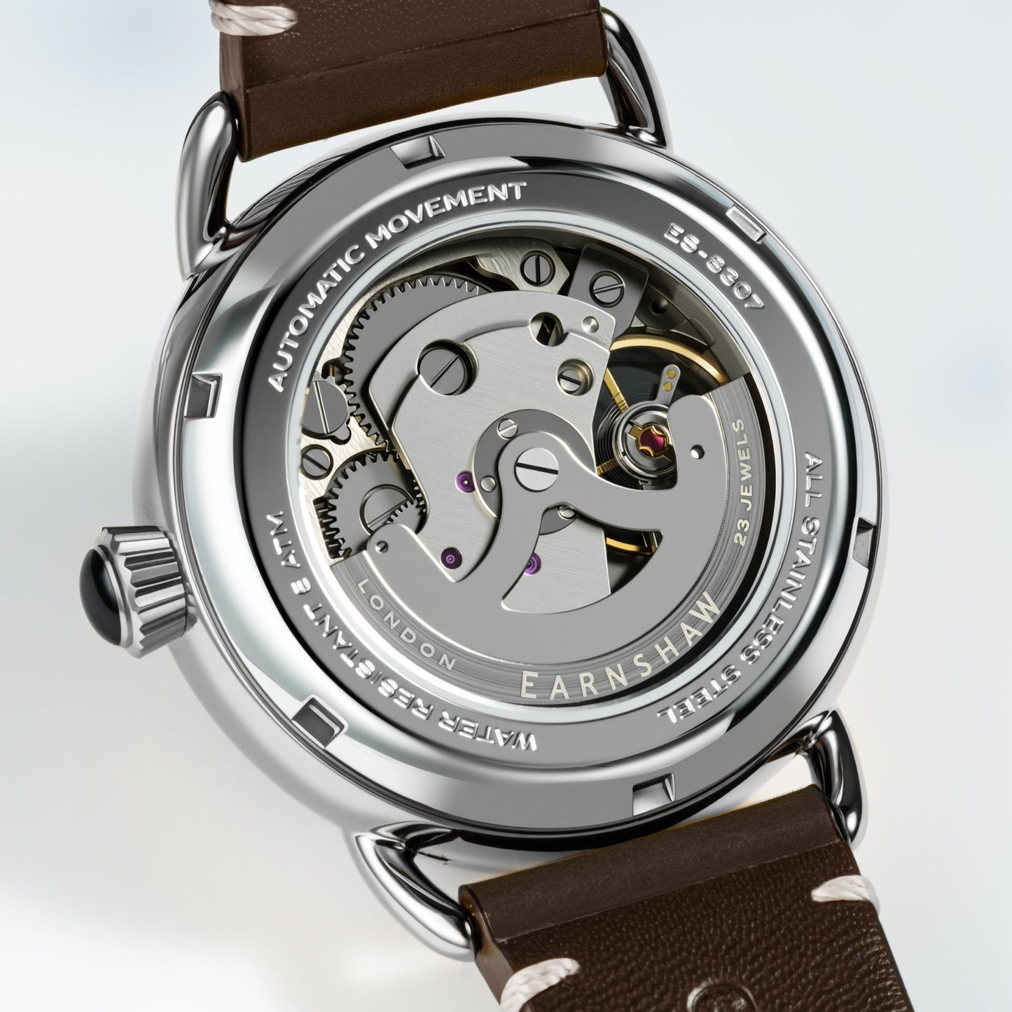 Thomas Earnshaw Heritage Investigator 40 Skeleton Automatic Sapphire Blue