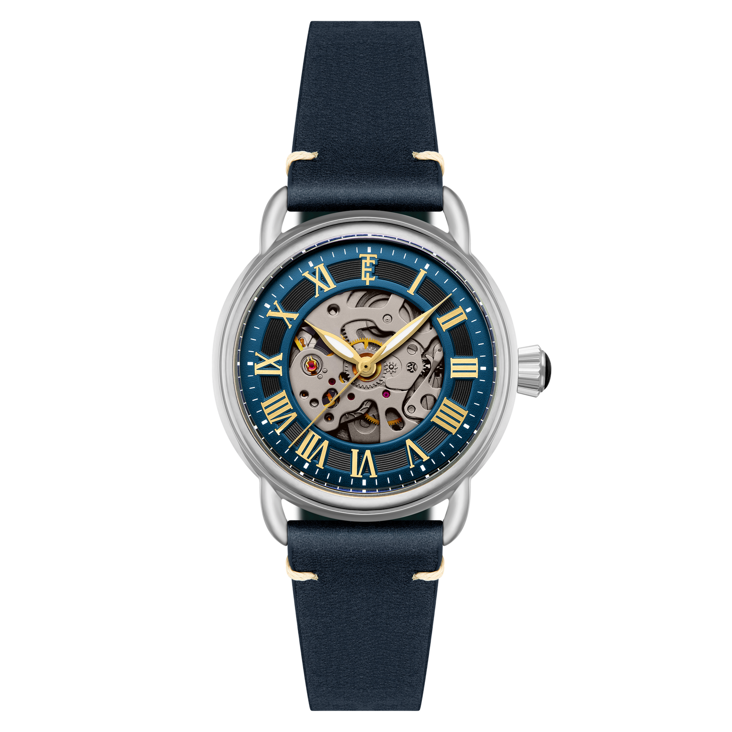 Thomas Earnshaw Heritage Investigator 40 Skeleton Automatic Pewter Grey