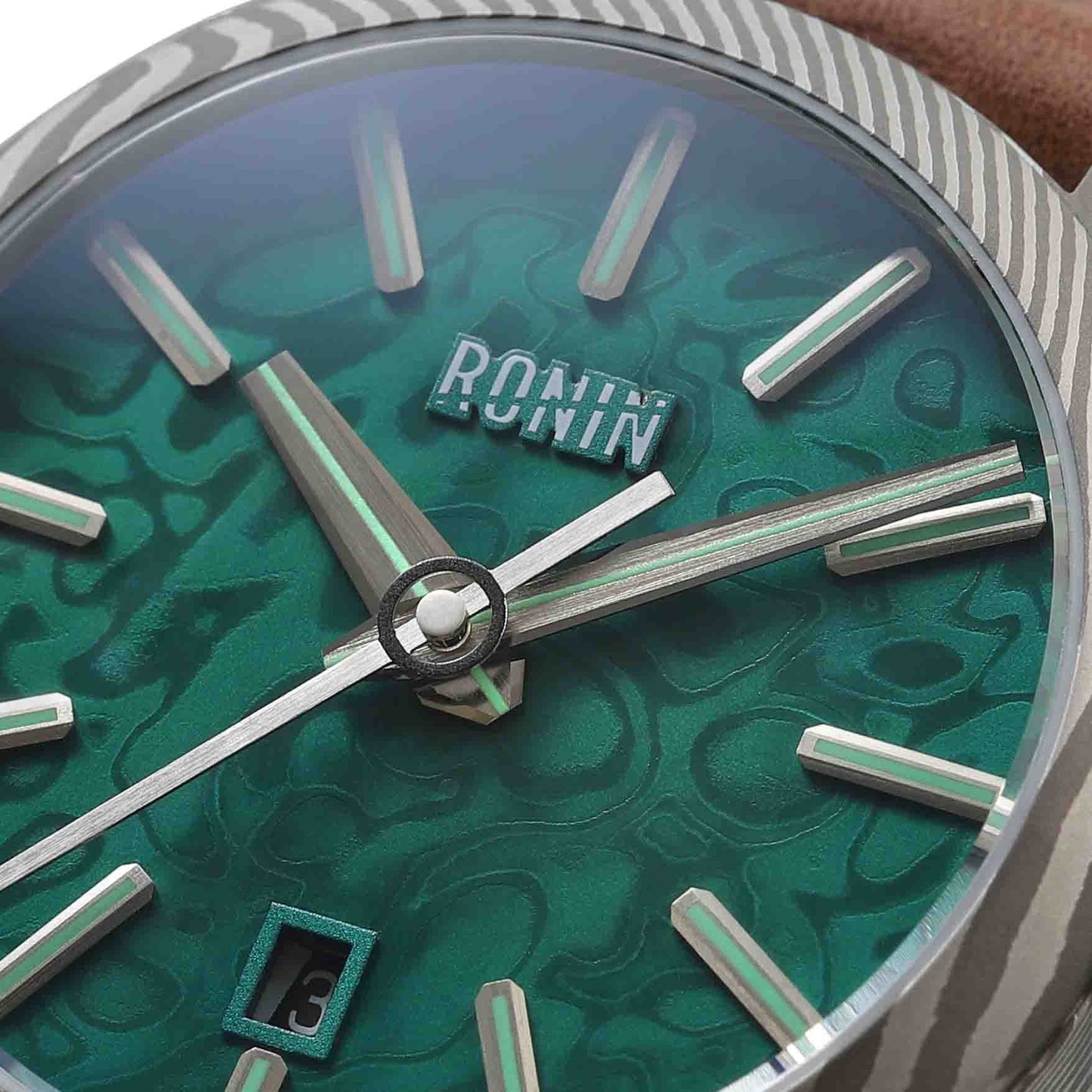 OVD Ronin Automatic Damascus Oda Green