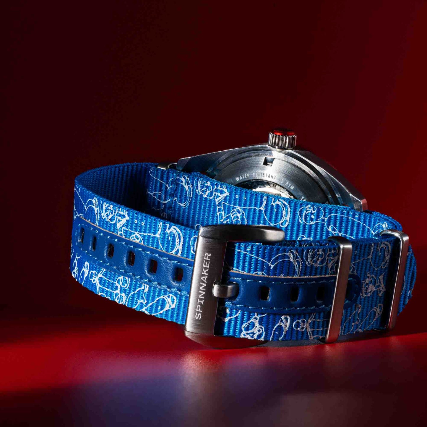 Spinnaker Fleuss Automatic Popeye Bronemies Popeye Blue Limited Edition