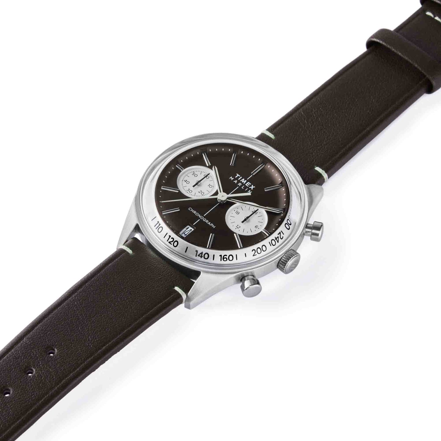Timex Marlin Jet Quartz Chronograph 40mm Black