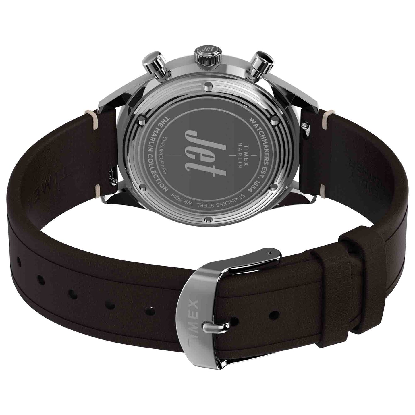 Timex Marlin Jet Quartz Chronograph 40mm Black