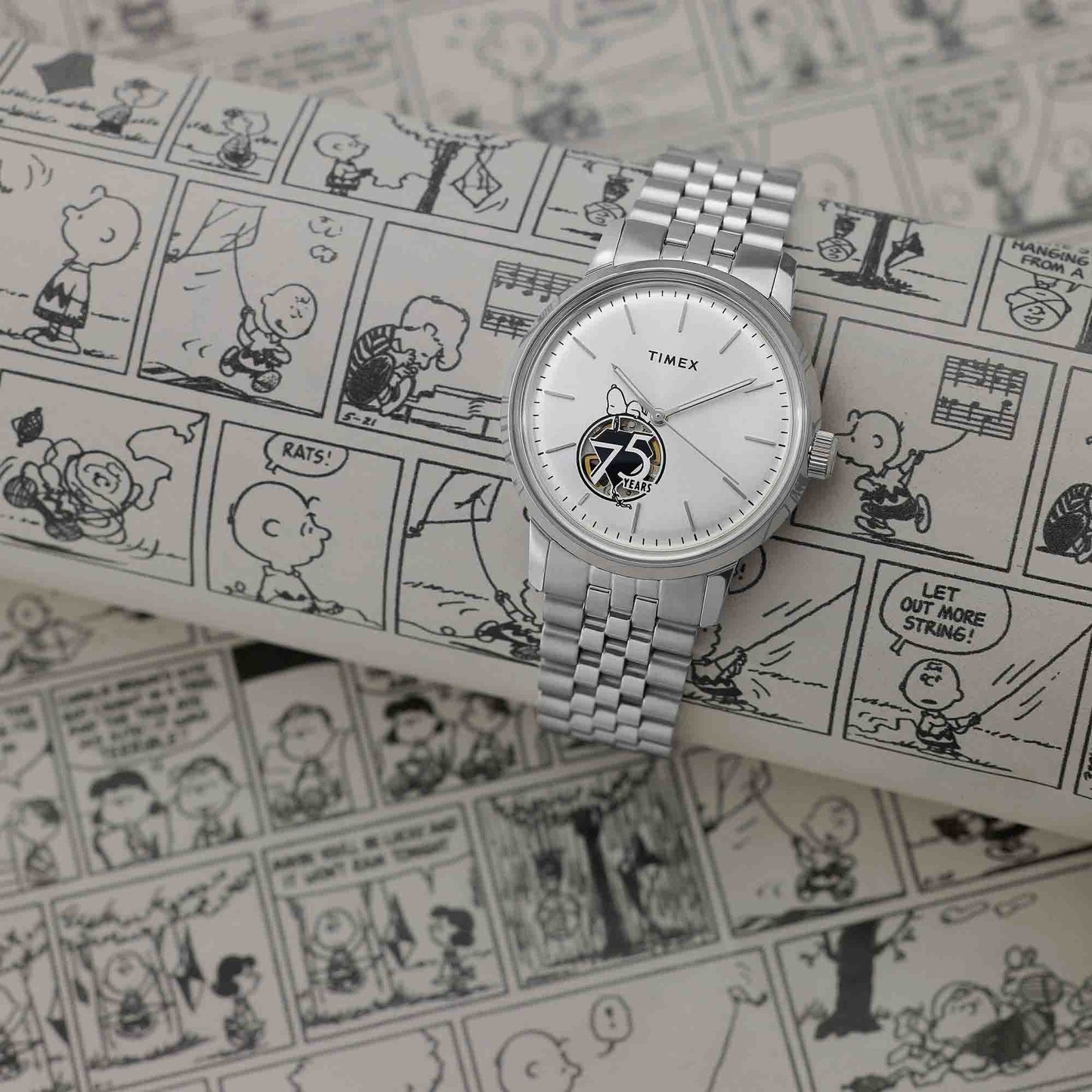 Timex x Peanuts Timex Marlin Automatic 75th Anniversary 40mm SS