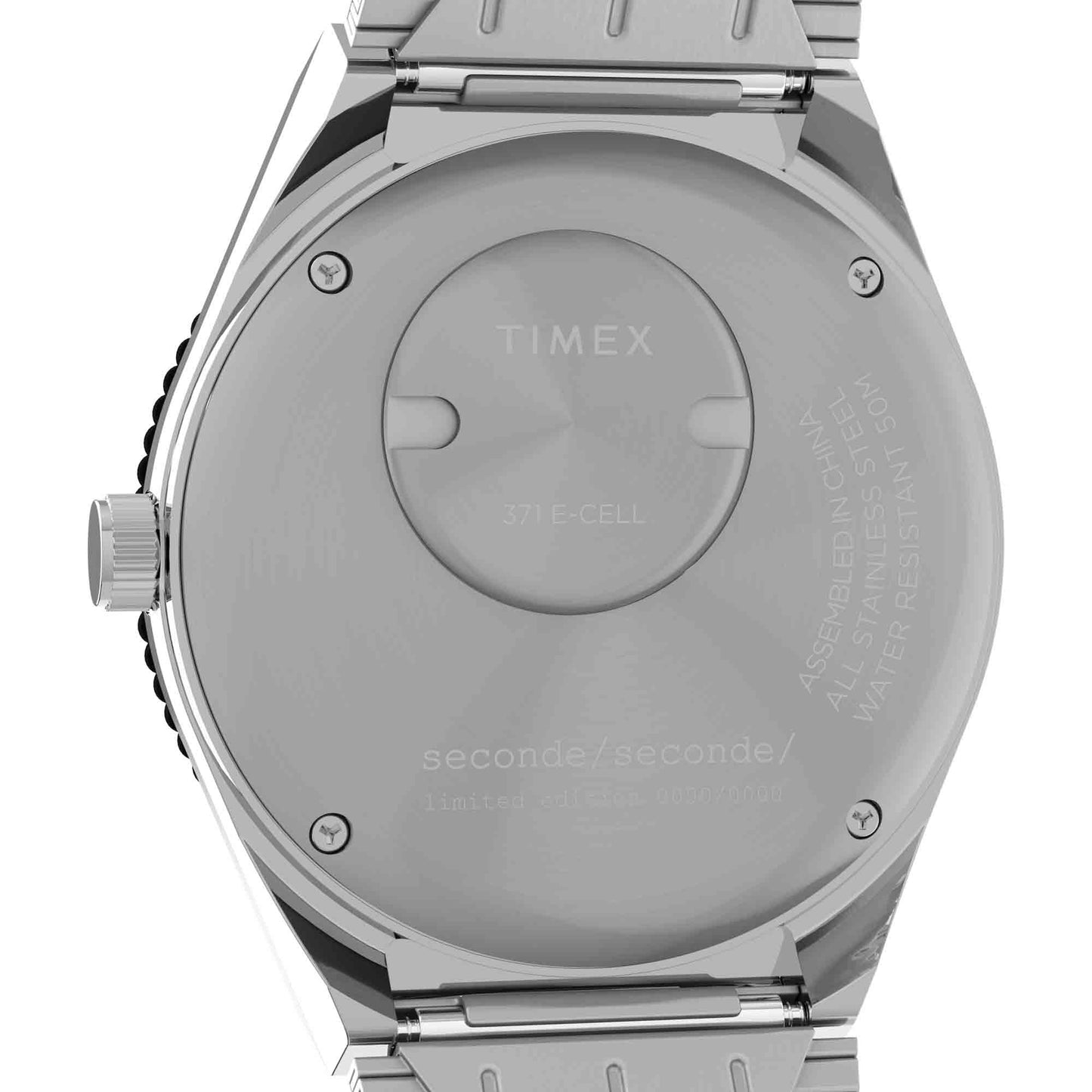Timex x seconde/seconde/ 38mm Blue SS