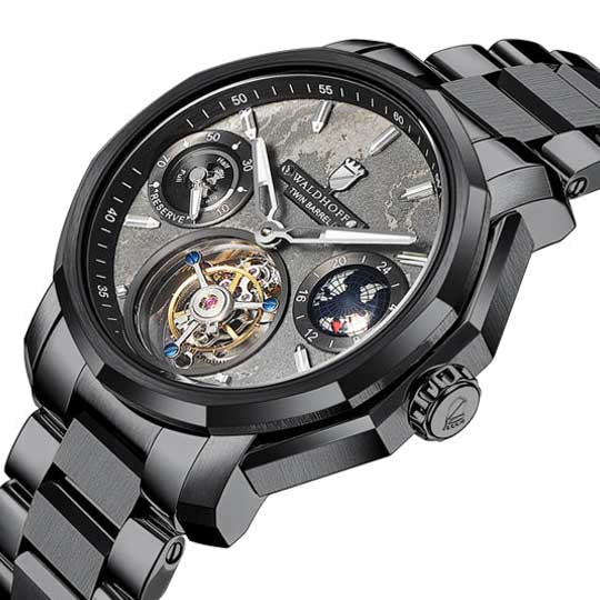 Manufaktur Waldhoff Continental Tourbillon Black