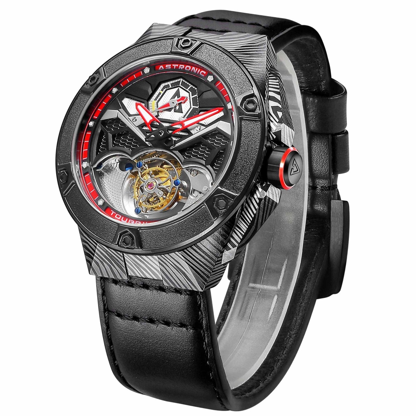 Astronic Nighthawk Tourbillon Black Wave