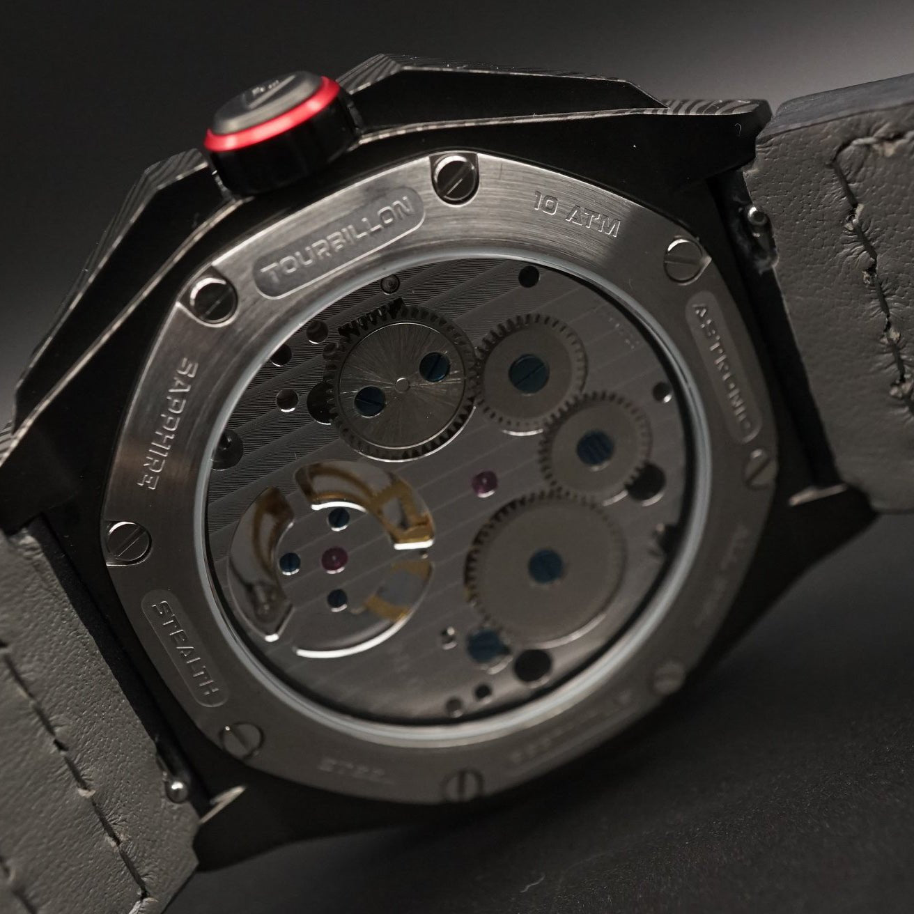 Astronic Nighthawk Tourbillon Black Wave