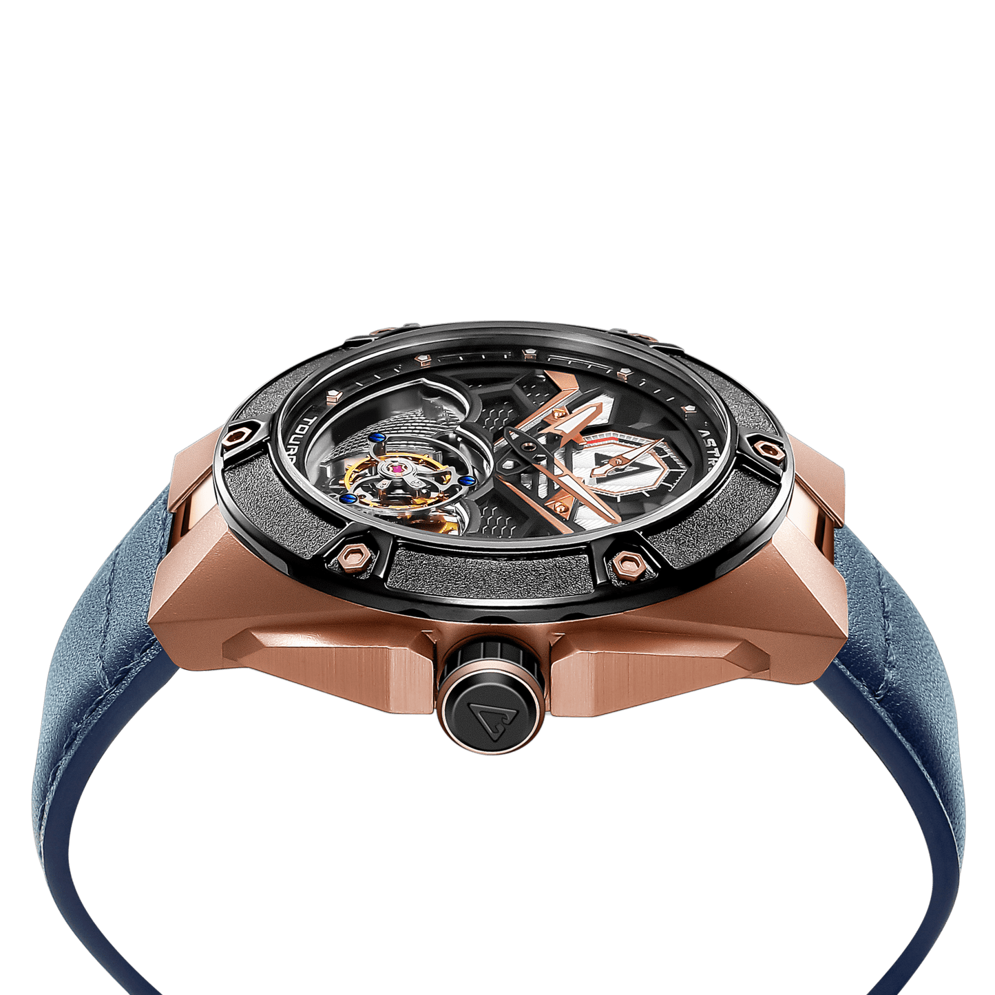 Astronic Nighthawk Tourbillon Blue Rose Limited Edition