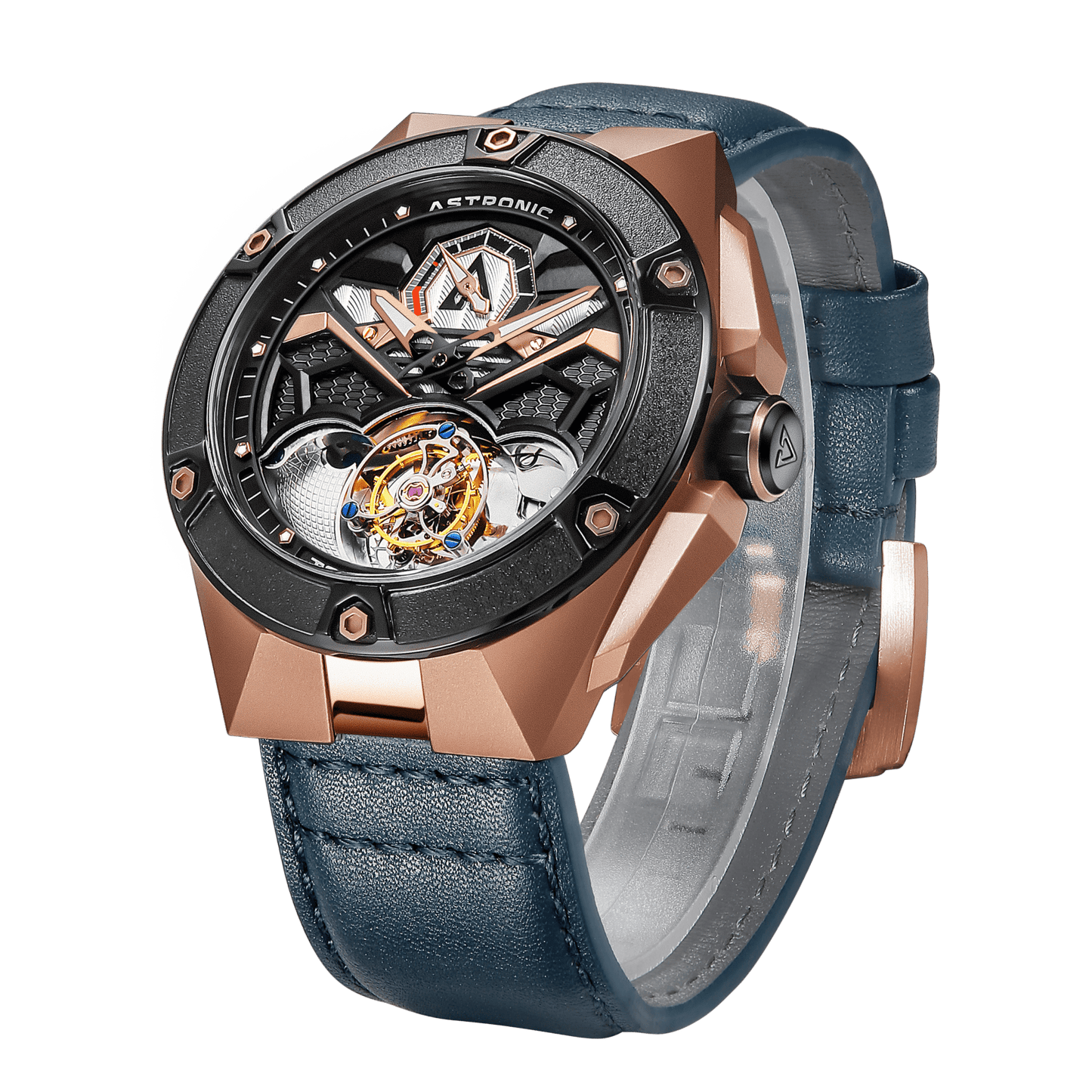 Astronic Nighthawk Tourbillon Blue Rose Limited Edition