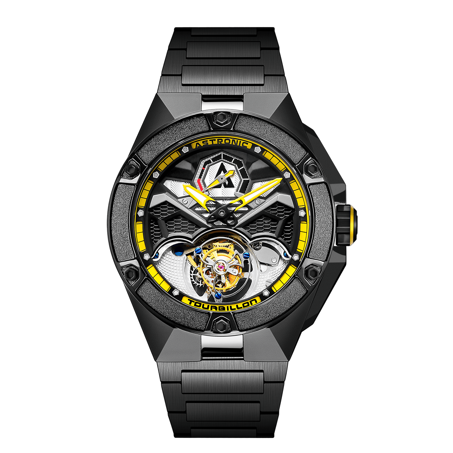 Astronic Nighthawk Tourbillon SS Dark Amber Limited Edition