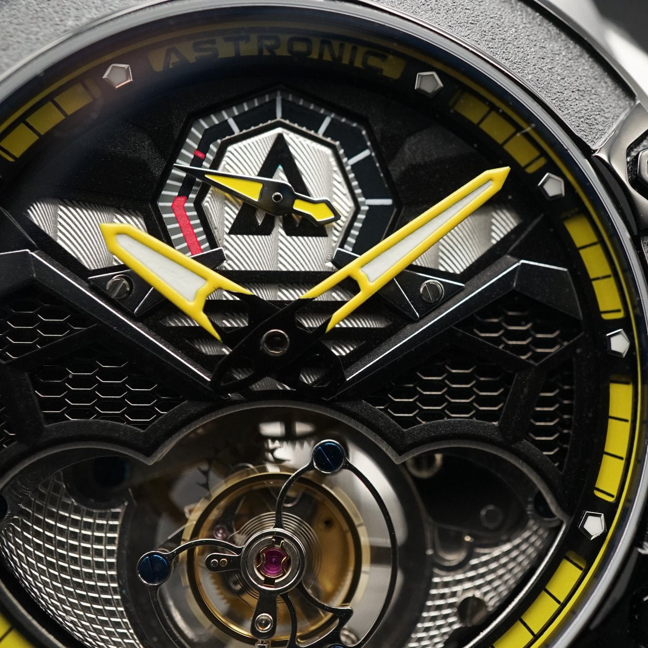 Astronic Nighthawk Tourbillon Yellow