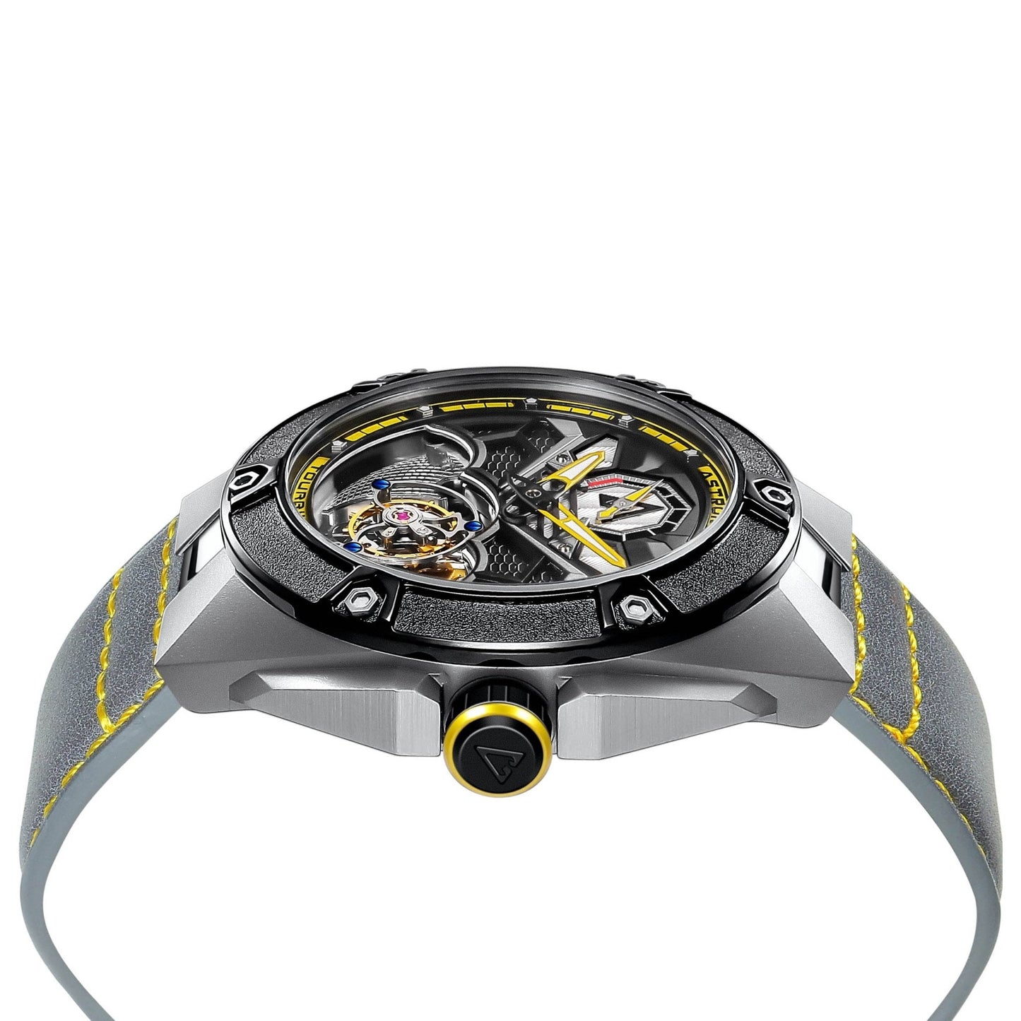 Astronic Nighthawk Tourbillon Yellow
