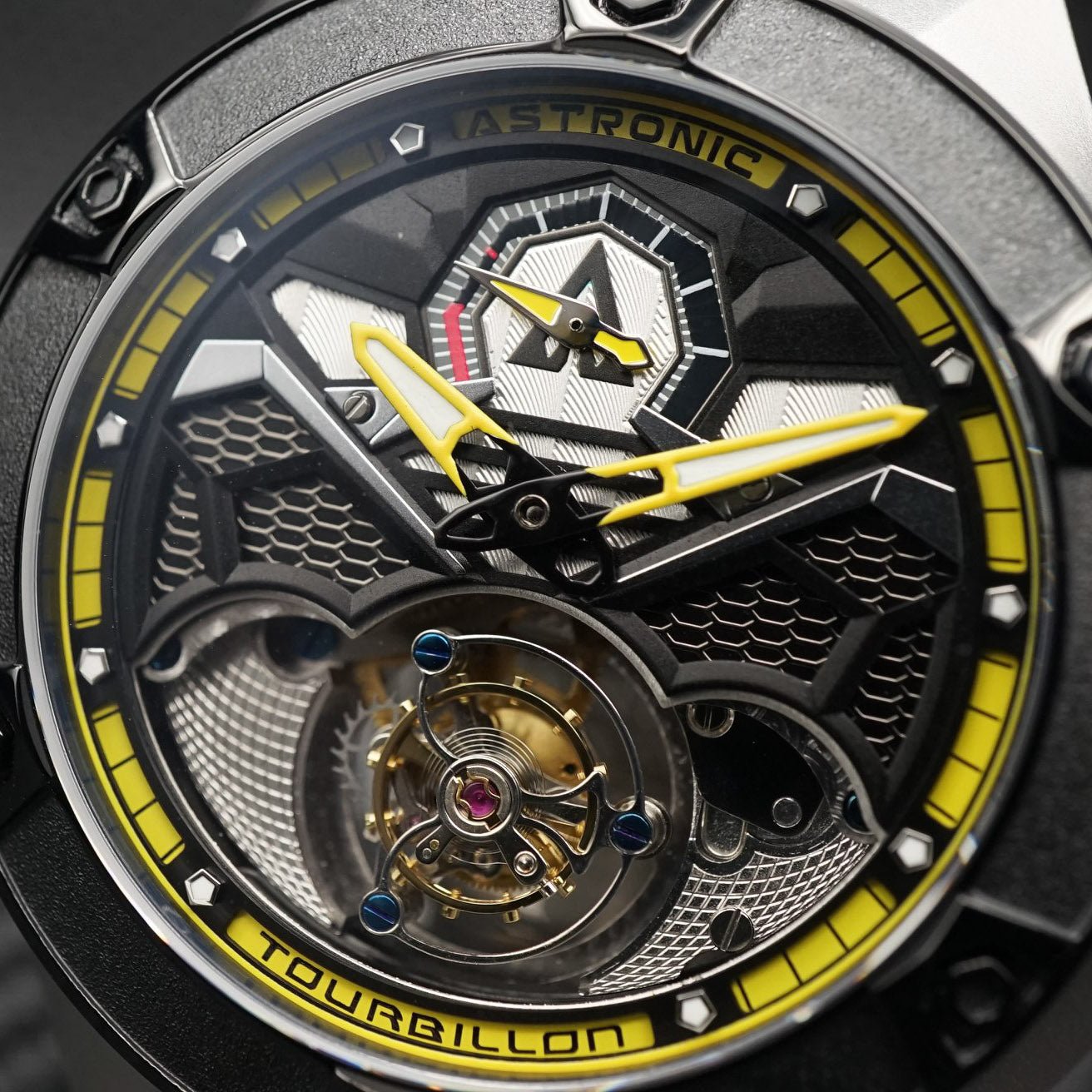 Astronic Nighthawk Tourbillon Yellow