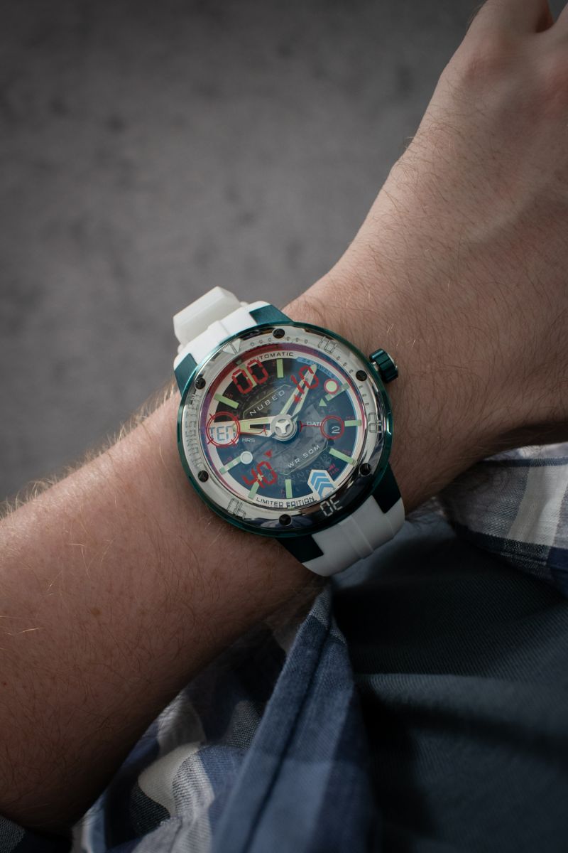 Nubeo Mariner 9 Automatic Limited Edition Mars Green