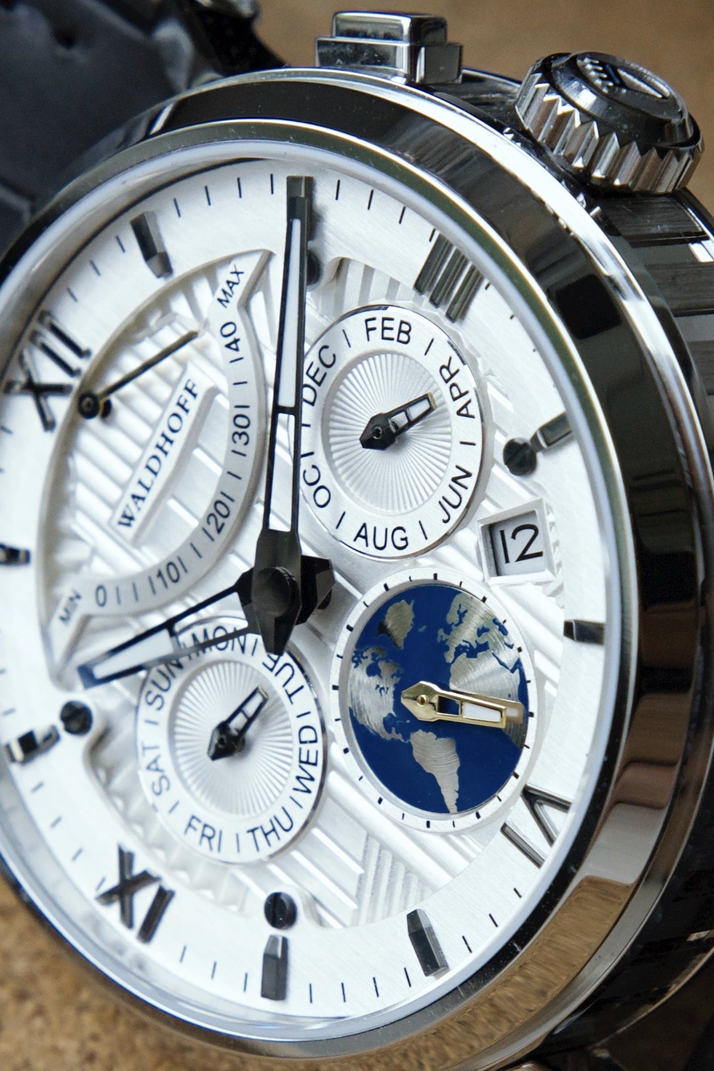 Manufaktur Waldhoff Multimatic Ii Diamond Silver