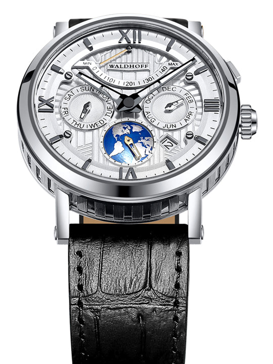 Manufaktur Waldhoff Multimatic Ii Diamond Silver