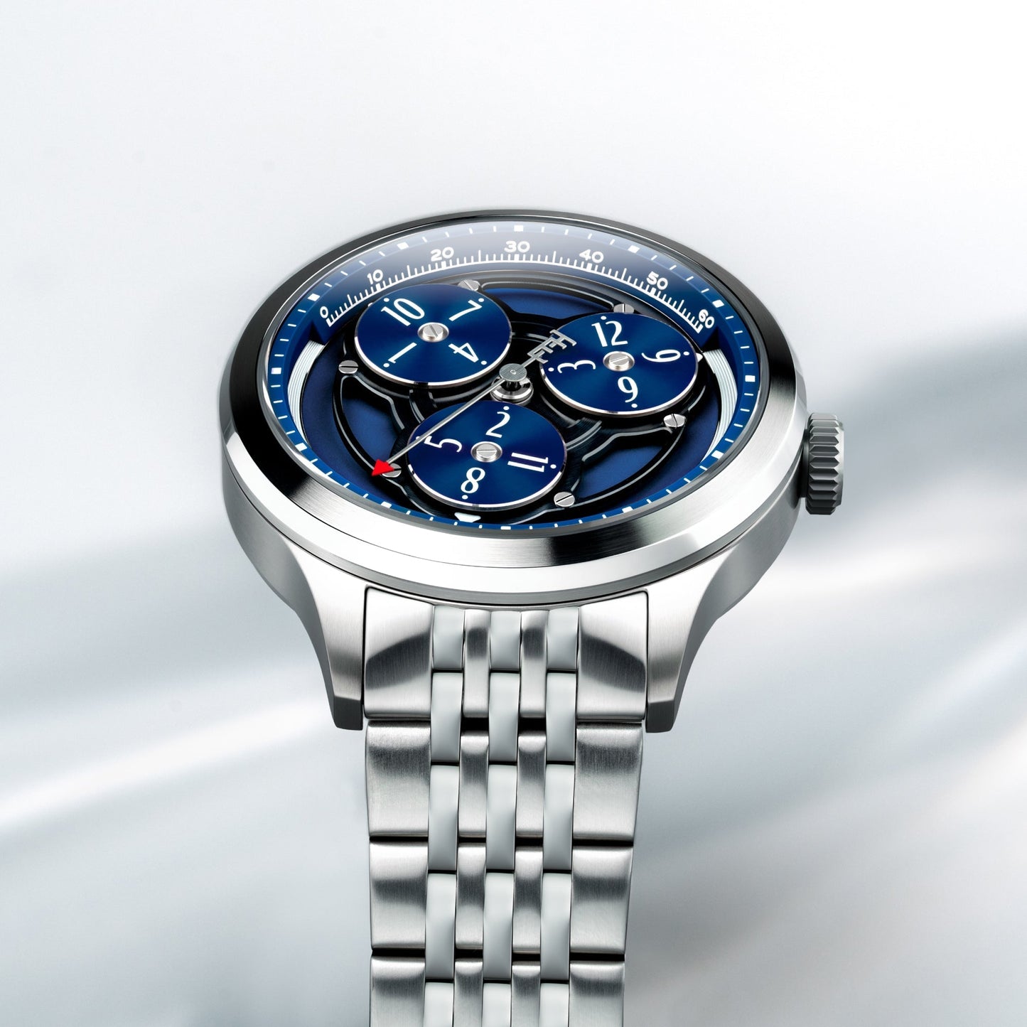 Thomas Earnshaw Engineer Hexham Trisect Automatic Onyx Blue Limited Edition