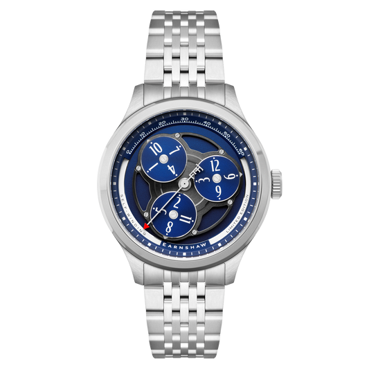 Thomas Earnshaw Engineer Hexham Trisect Automatic Onyx Blue Limited Edition