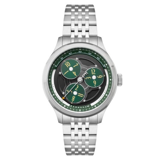 Thomas Earnshaw Engineer Hexham Trisect Automatic Jet Green Limited Edition