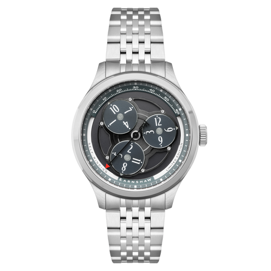 Thomas Earnshaw Engineer Hexham Trisect Automatic Slate Silver Limited Edition