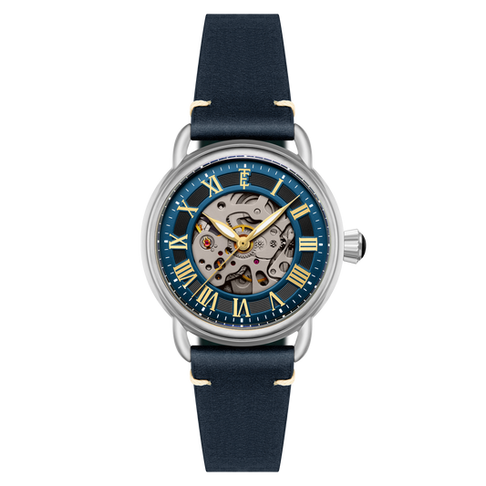 Thomas Earnshaw Heritage Investigator 40 Skeleton Automatic Pewter Grey