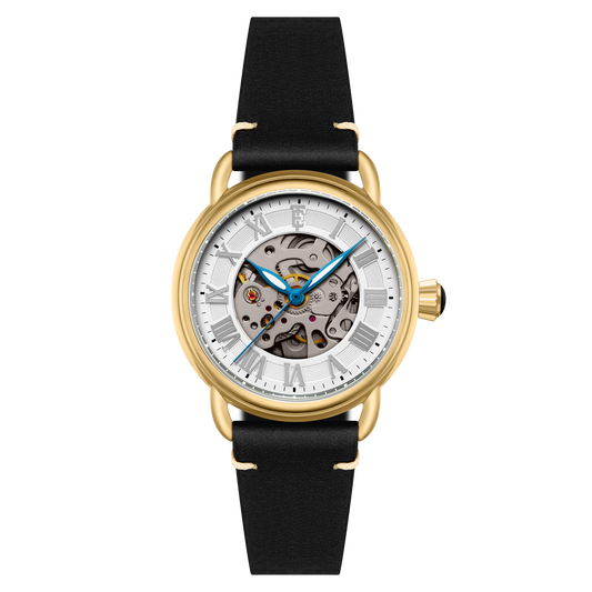 Thomas Earnshaw Heritage Investigator 40 Skeleton Automatic Frosted Silver