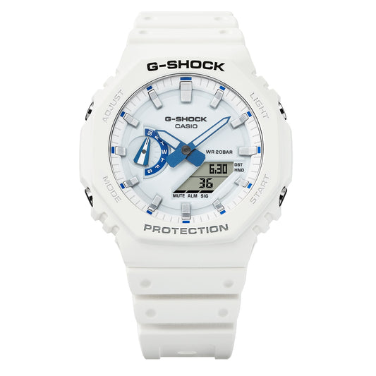 G-Shock GA2100 Hidden Glow Ana-Digi White