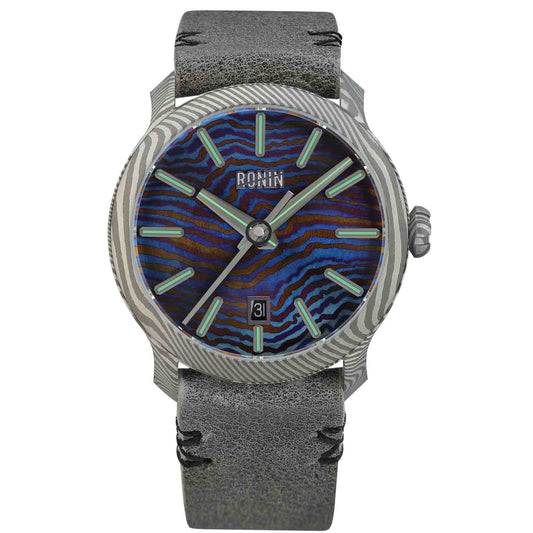 OVD Ronin Automatic Damascus Toyotomi Blue