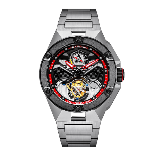 Astronic Nighthawk Tourbillon SS Red Limited Edition
