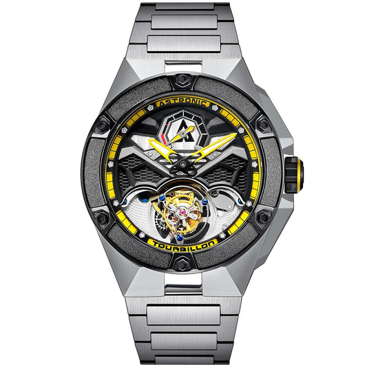 Astronic Nighthawk Tourbillon SS Yellow