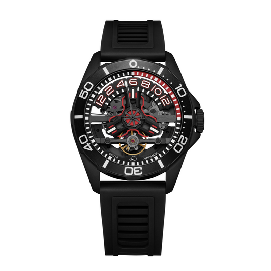 OLTO-8 Tide X Diving Automatic Rust Red