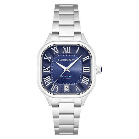Thomas Earnshaw Coussin Automatic Lapis Blue